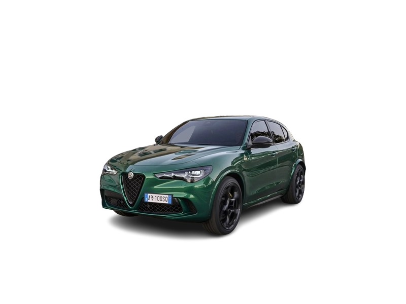 Alfa Romeo Stelvio Quadrifoglio Vue Profil passager