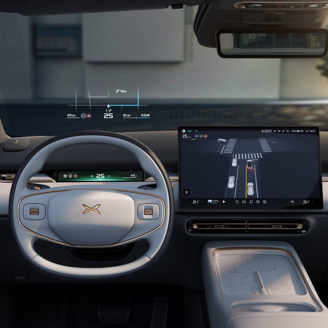 BPM Cars Xpeng P7+- Technologie