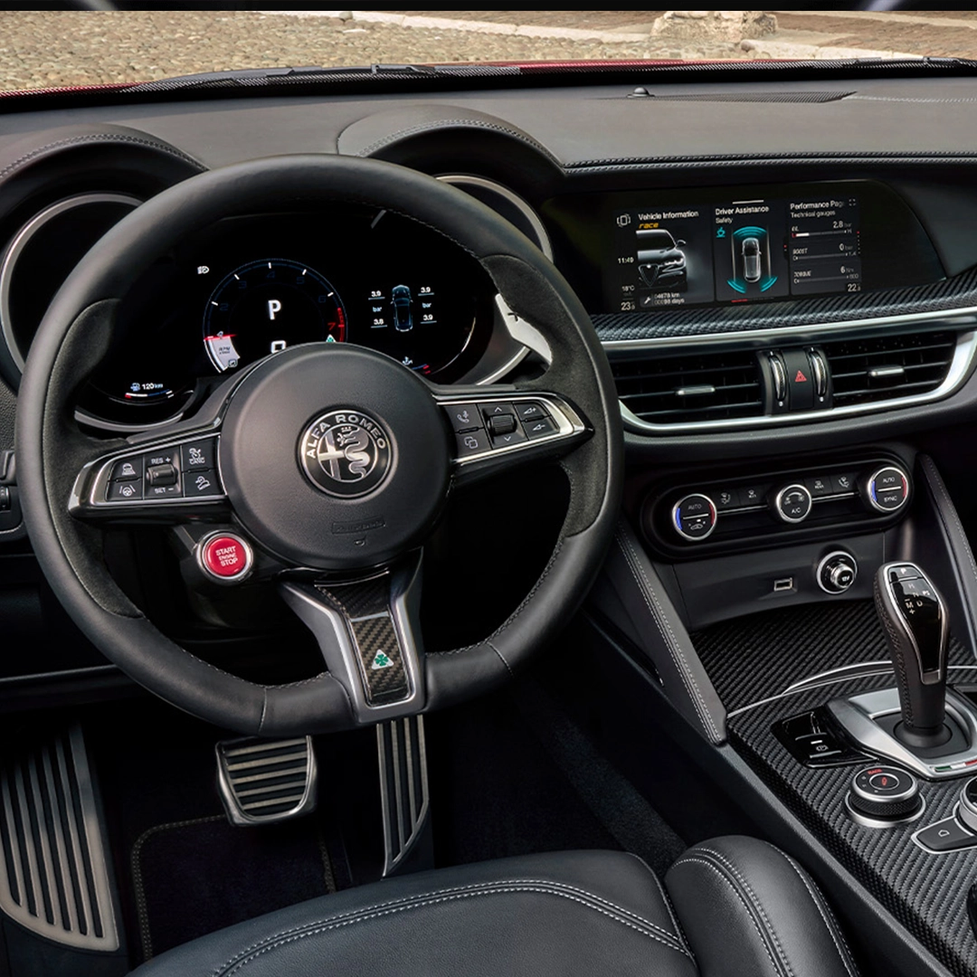 BPM Cars Alfa Romeo Stelvio Quadrifoglio - Technologie