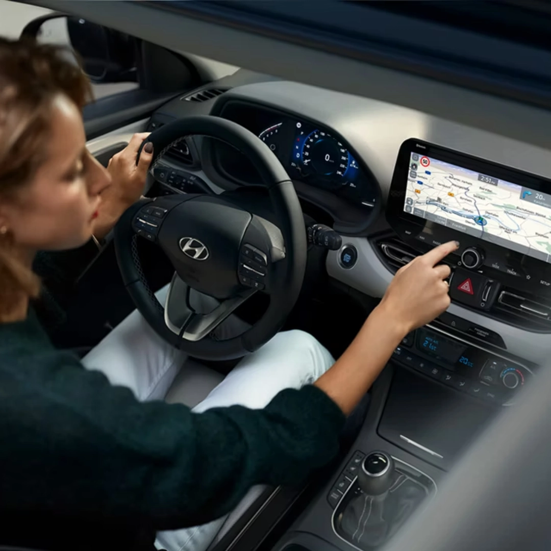 BPM Cars Hyndai i30 - Vue conducteur haut