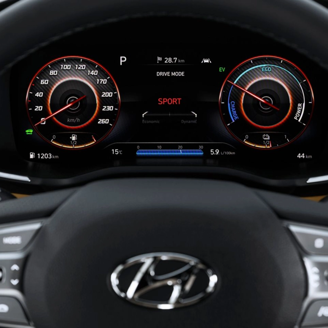 BPM Cars Hyndai Santa Fe Hybrid - Technologies