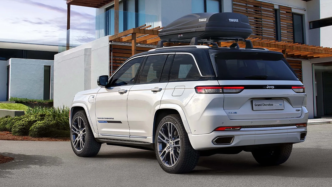 BPM Cars Jeep Grand Cherokee 4xe 3/4 arrière gauche