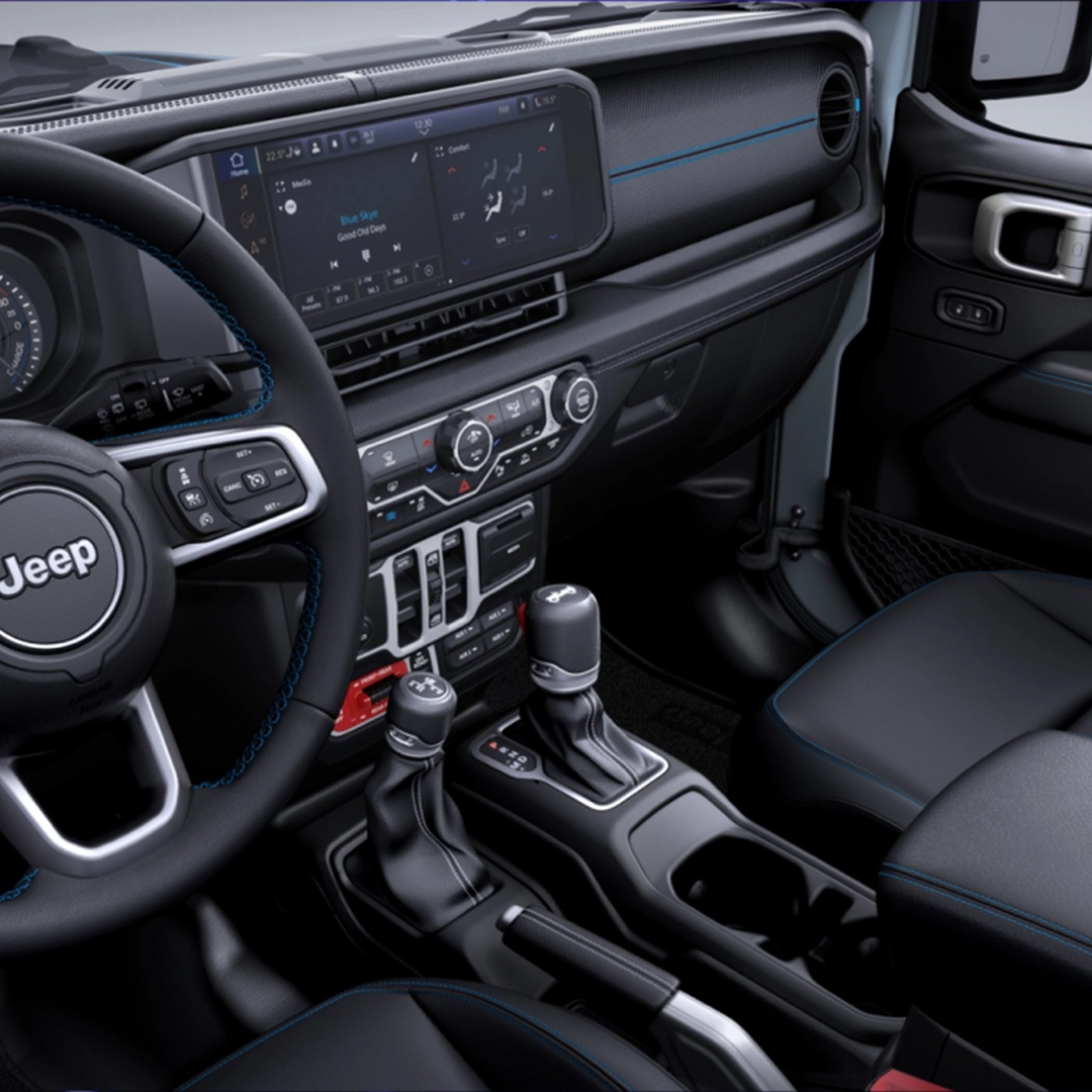 BPM Cars Jeep Wrangler 4xe tableau de bord