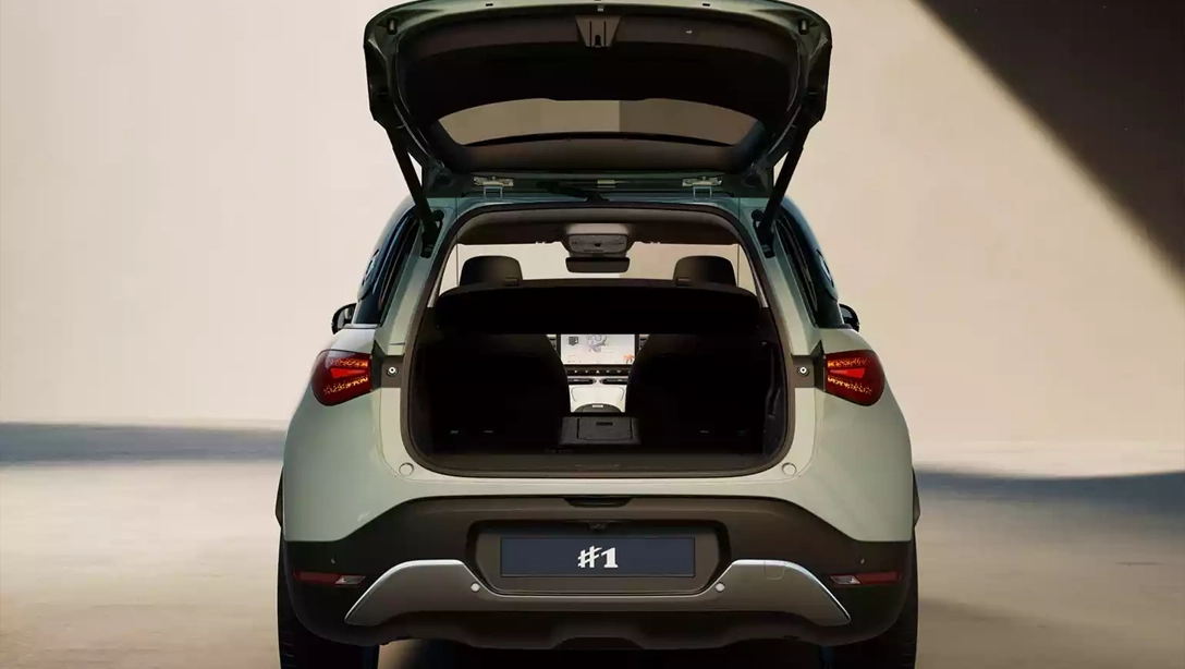 BPM Cars - Smart #1 - vue coffre ouvert