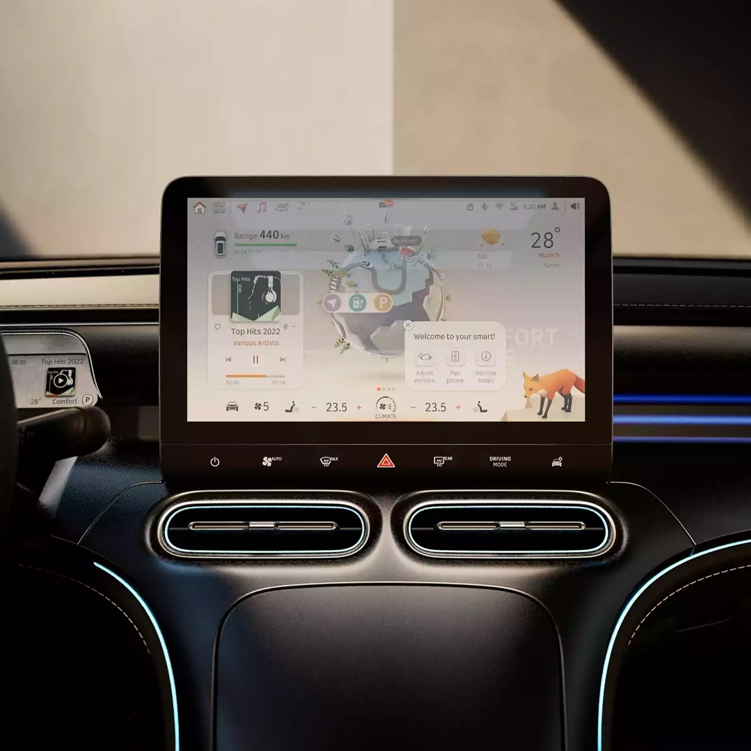 BPM Cars - Smart #1 - vue technologie