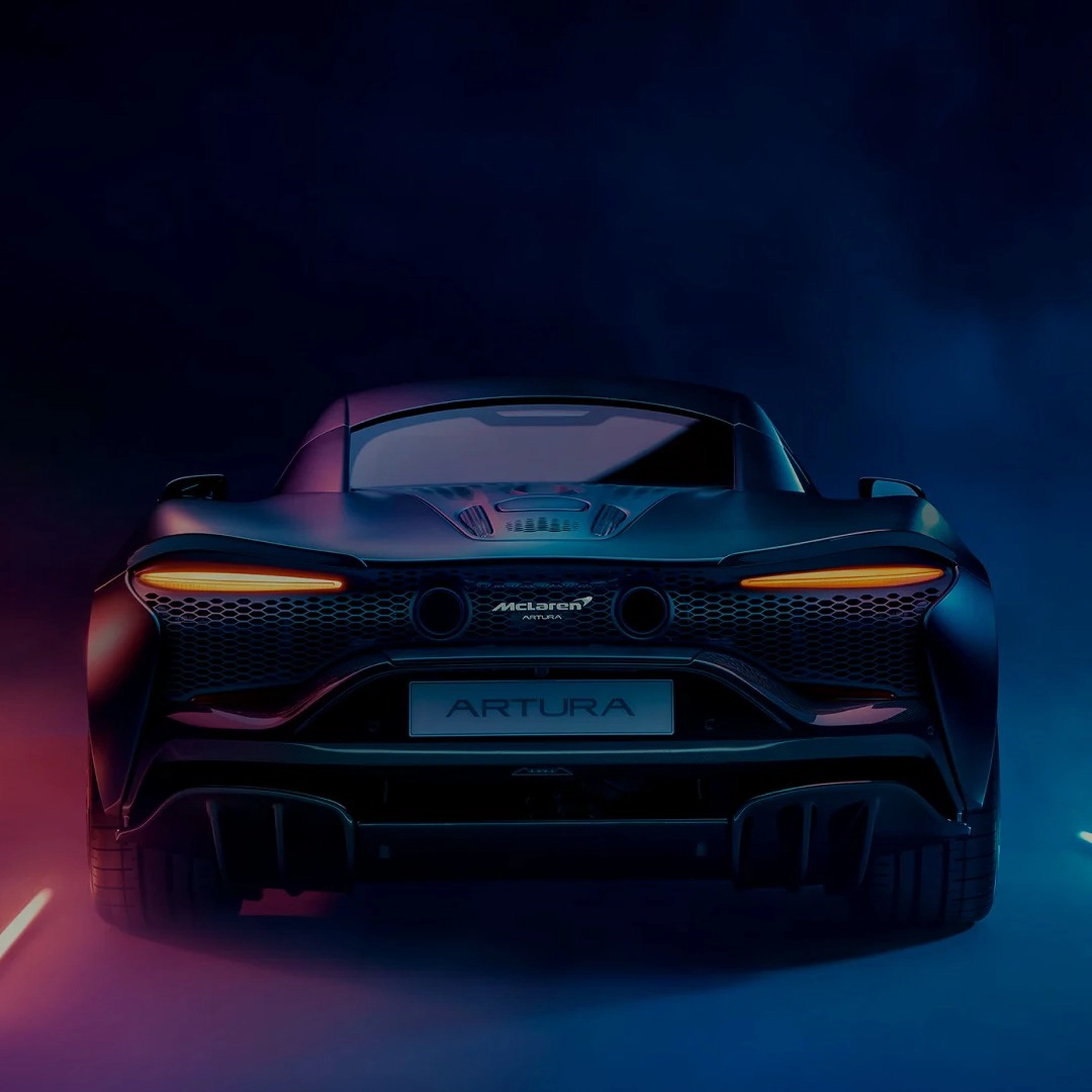 BPM cars - McLaren - artura - vue arrière