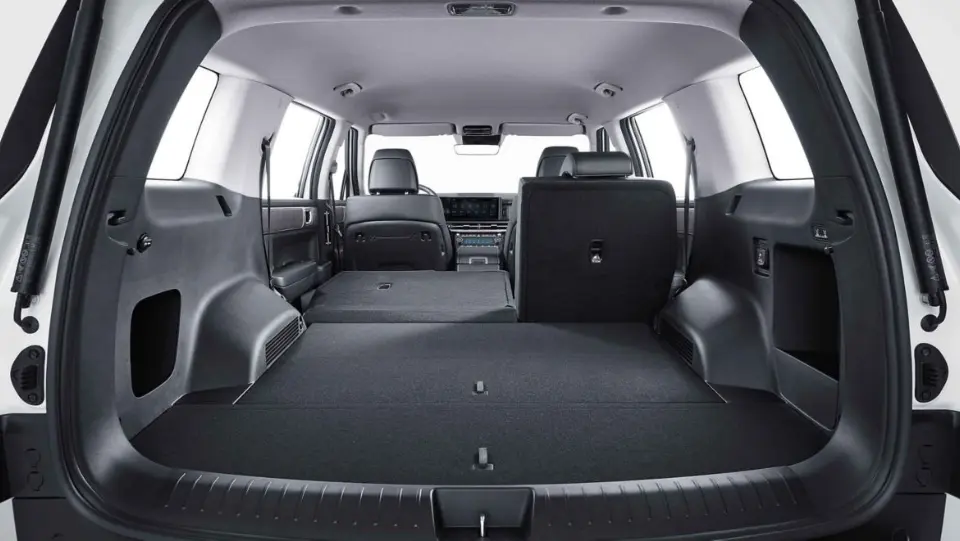 BPM Cars Hyndai Santa Fe Plug-in - Vue complète du coffre